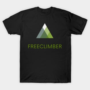 Freeclimber Alpen und Gebirge wandern & klettern T-Shirt